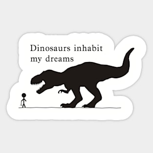 Dino dreams Sticker